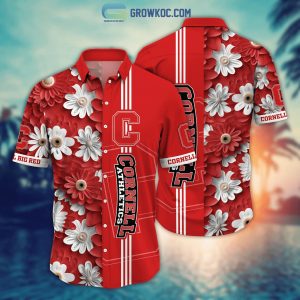 Cornell Big Red Solgan Go Big Red True Fan Spirit Personalized Hawaiian Shirts