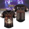 Ghost He Is Darkness At The Heart Of My Love Jesus He Knows Me Is Hunter’s Moon Personalized Baseball Jersey