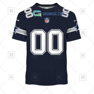 Dallas Cowboys NFL Personalized Home Jersey Hoodie T Shirt - Growkoc