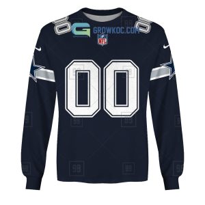 Dallas Cowboys NFL Personalized Home Jersey Hoodie T Shirt - Growkoc