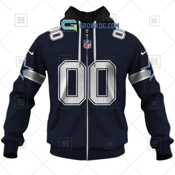 Dallas Cowboys NFL Personalized Home Jersey Hoodie T Shirt