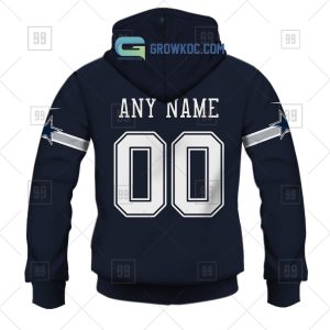 Dallas Cowboys NFL Personalized Home Jersey Hoodie T Shirt - Growkoc