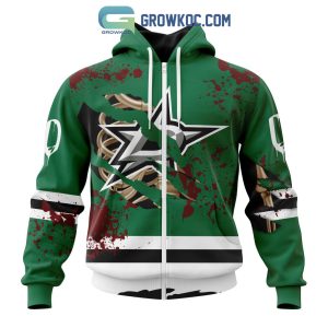Dallas Stars NHL Special Design Jersey With Your Ribs For Halloween Hoodie T Shirt