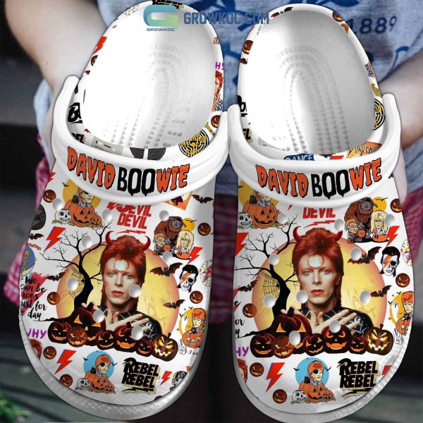 David Boowie Devil Halloween Clogs Crocs