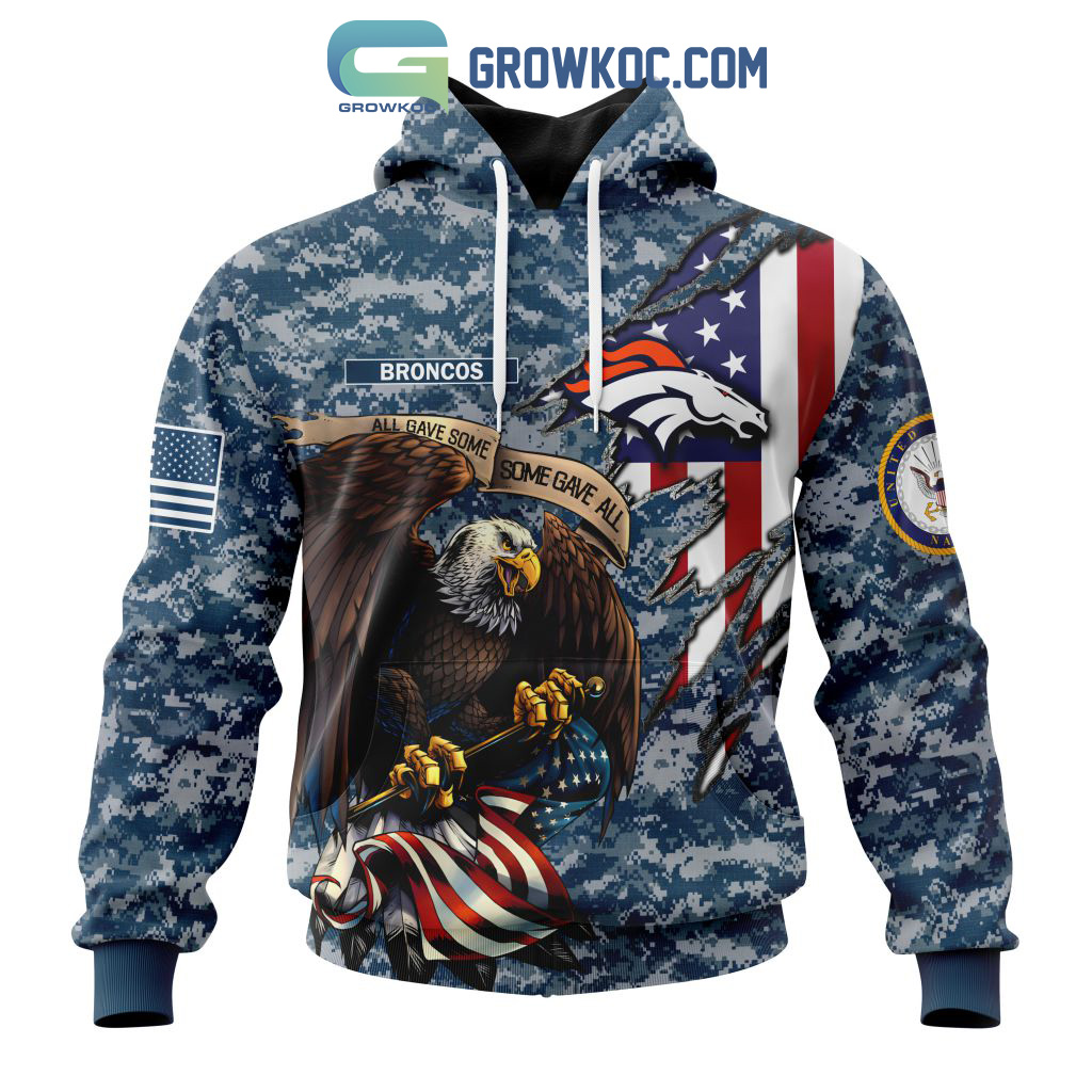 USA Jacket Denver Broncos T-Shirt