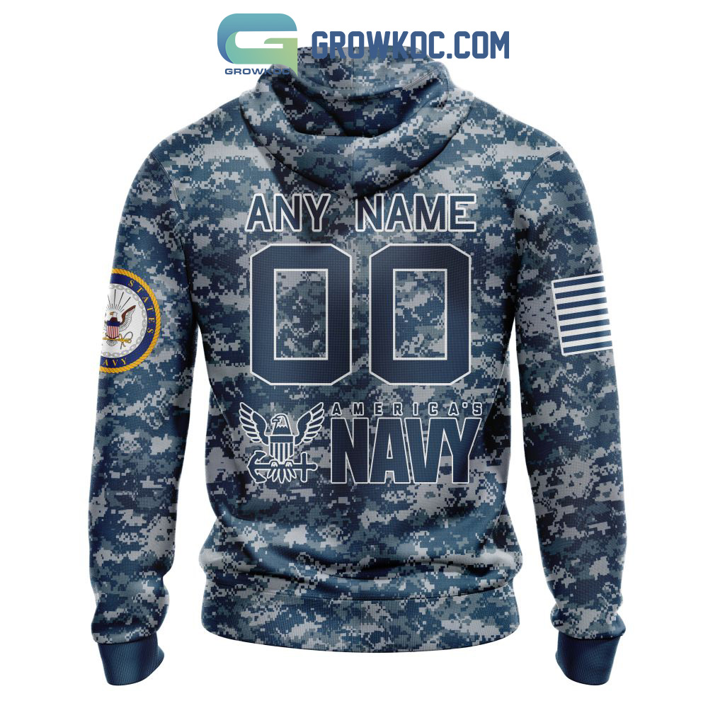 NFL On Field Apparel Denver Broncos Mens M Long Sleeve Pullover Camo Logo  Hoodie