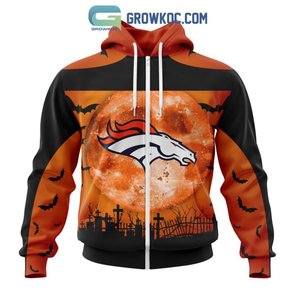 Denver Broncos NFL Special Halloween Night Concepts Kits Hoodie T Shirt