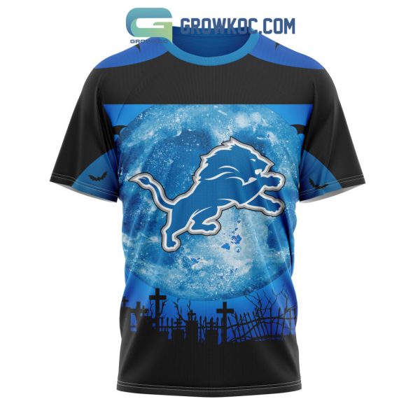 Detroit Lions NFL Special Halloween Night Concepts Kits Hoodie T Shirt