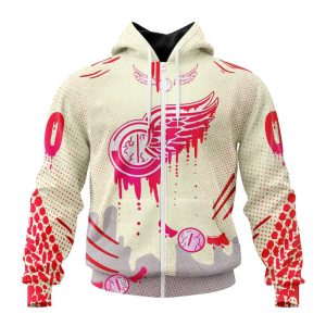 Detroit Red Wings NHL Special Jersey For Halloween Night Hoodie T Shirt