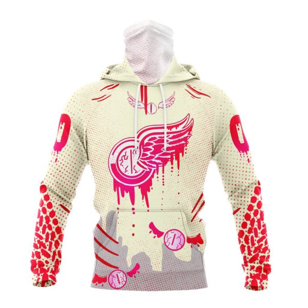 Detroit Red Wings NHL Special Jersey For Halloween Night Hoodie T Shirt