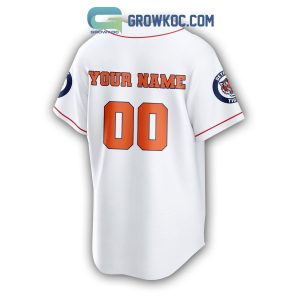 Detroit Tigers Custom Name & Number Baseball Jersey Best Gift For