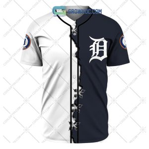Detroit Tigers MLB Personalized Mix Baseball Jersey