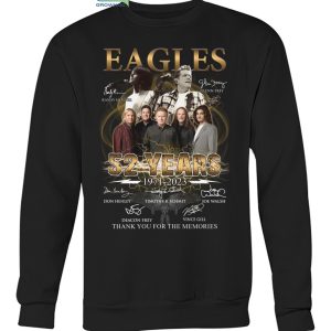 Eagles 52 Years 1971 2023 Memories T Shirt