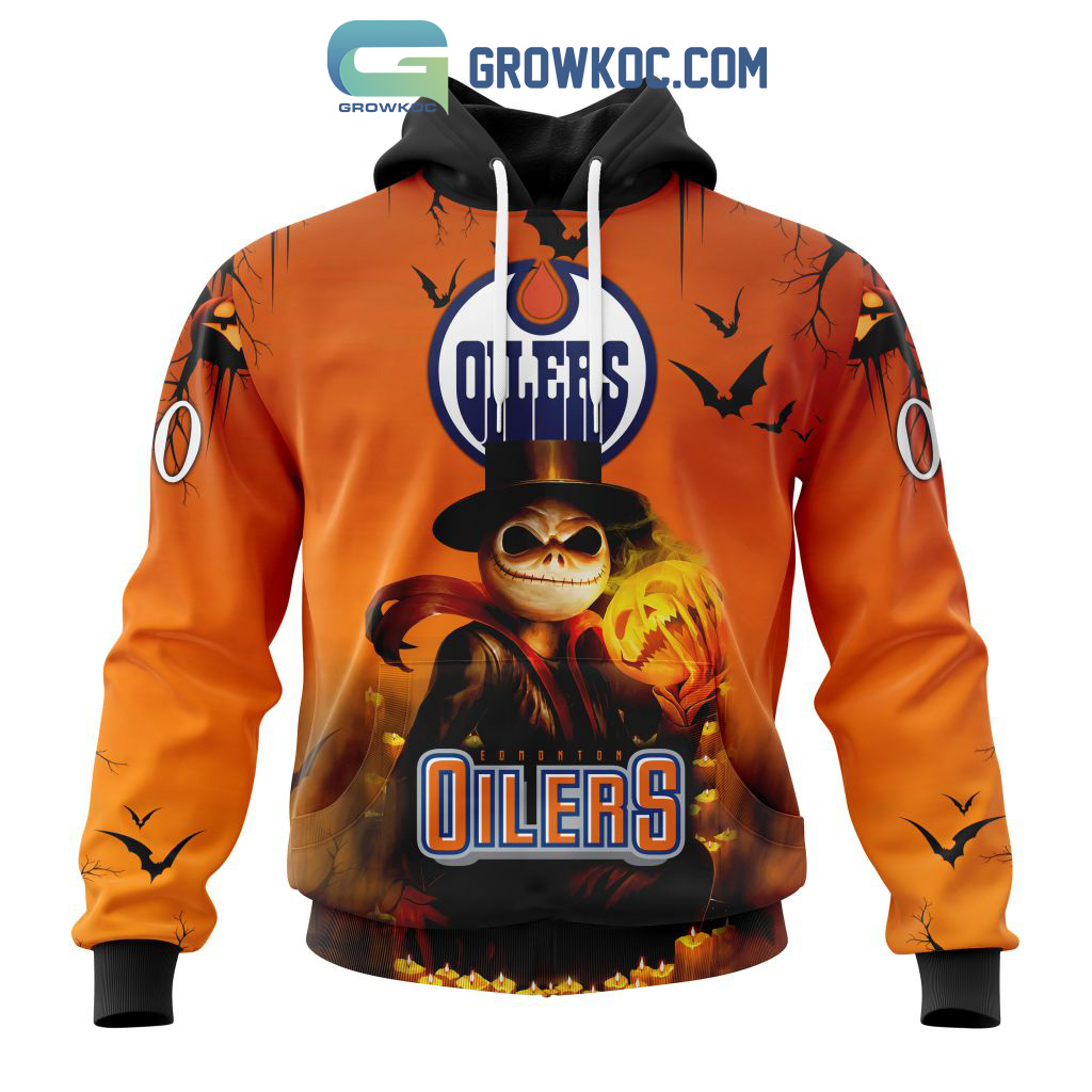Personalized NHL Edmonton Oilers Orange oodie blanket hoodie