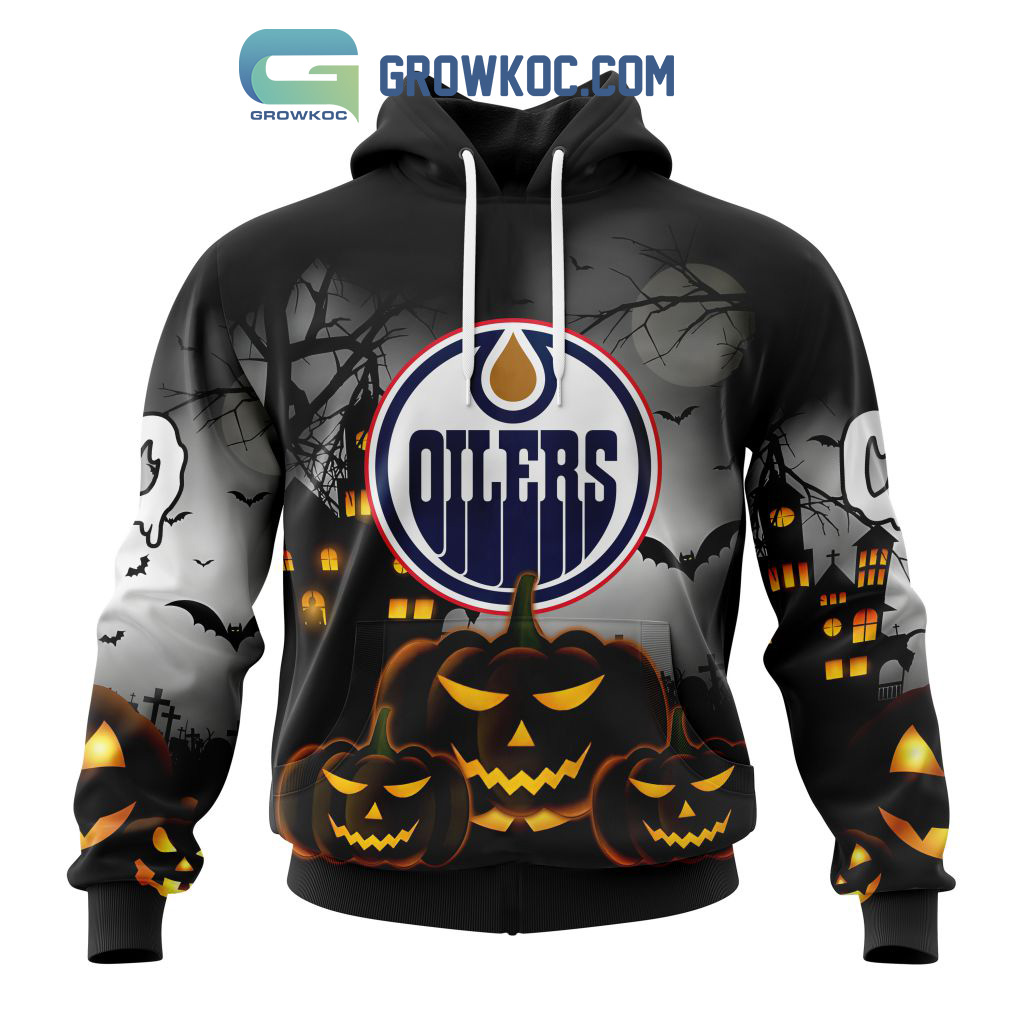 Edmonton Oilers NHL Special Design Jersey With Your Ribs For Halloween  Hoodie T Shirt - Growkoc
