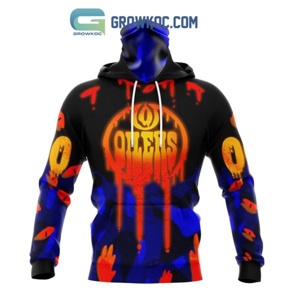 Edmonton Oilers NHL Specialized Jersey For Halloween Night