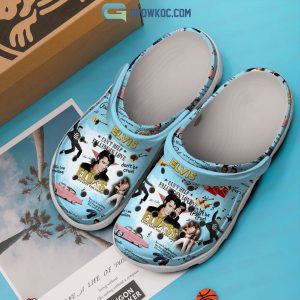 Elvis Presley The Melody White Design High Top Shoes