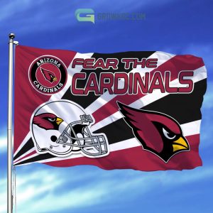 Fear The Arizona Cardinals NFL House Garden Flag