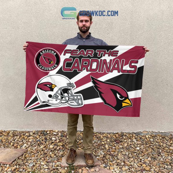 Fear The Arizona Cardinals NFL House Garden Flag