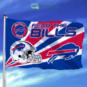 Fear The Buffalo Bills NFL House Garden Flag