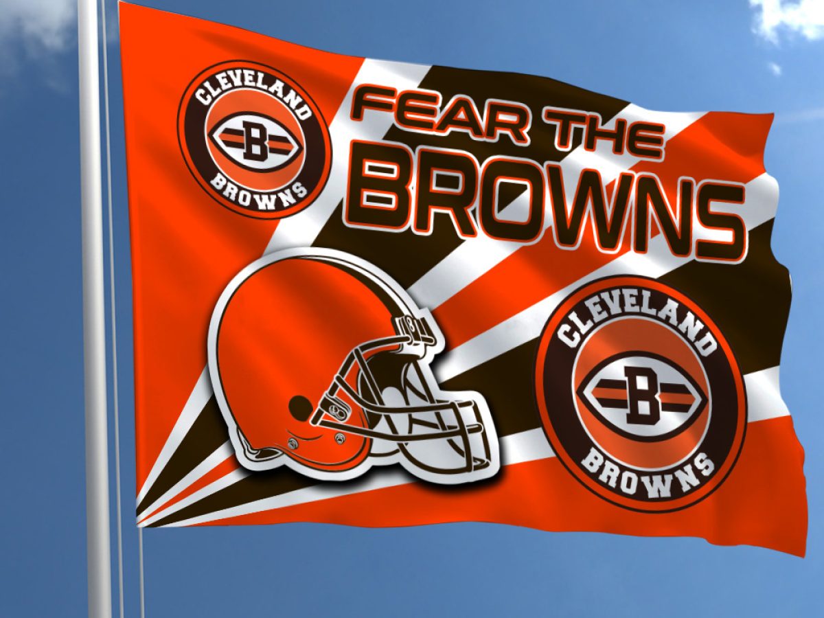 : Cleveland Browns Dawg Pound Flag : Sports & Outdoors