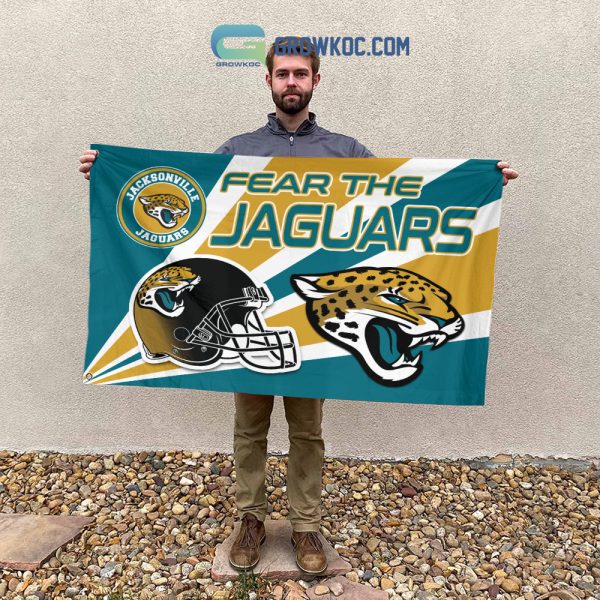 Fear The Jacksonville Jaguars NFL House Garden Flag