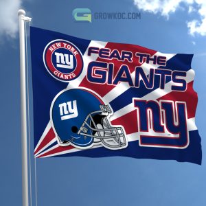 Fear The New York Giants NFL House Garden Flag