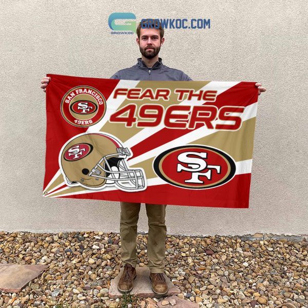 Fear The San Francisco 49ers NFL House Garden Flag