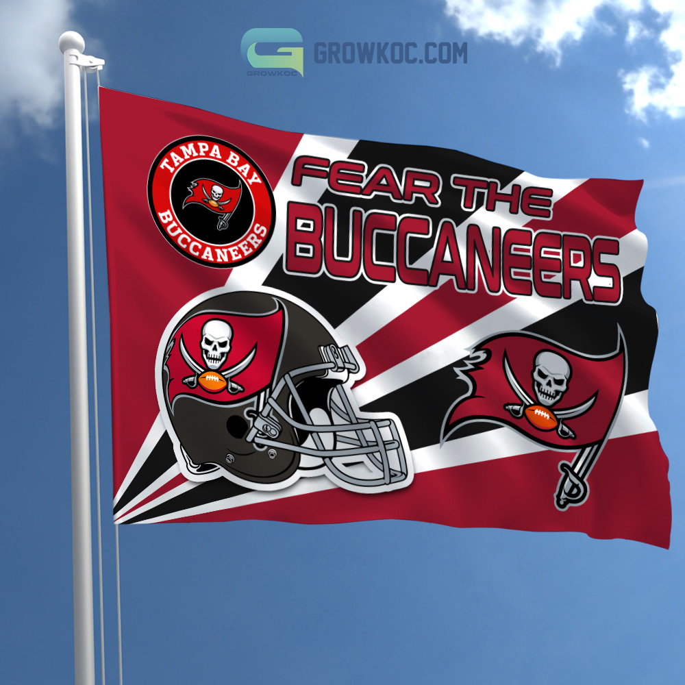 Fear The Tampa Bay Buccaneers NFL House Garden Flag - Growkoc