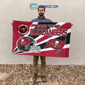 Fear The Tampa Bay Buccaneers NFL House Garden Flag - Growkoc