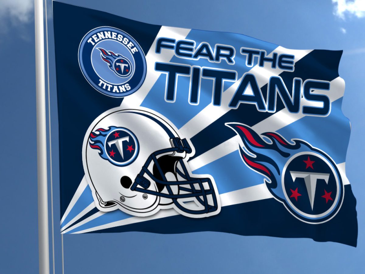 Fear The Tennessee Titans NFL House Garden Flag - Growkoc