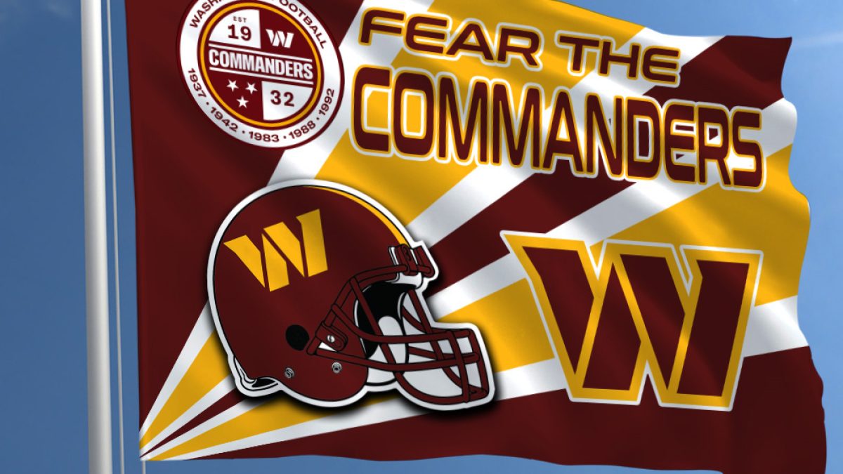 Fear The Washington Commanders NFL House Garden Flag - Growkoc