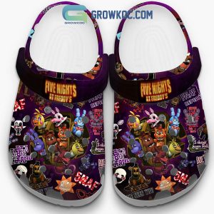 Halloween At Freddy’s Clogs Crocs
