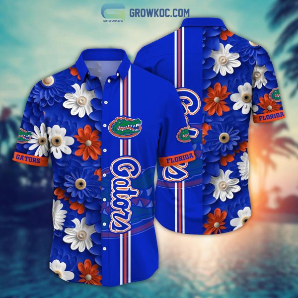 Florida Gators NCAA Flower Hawaiian Shirt