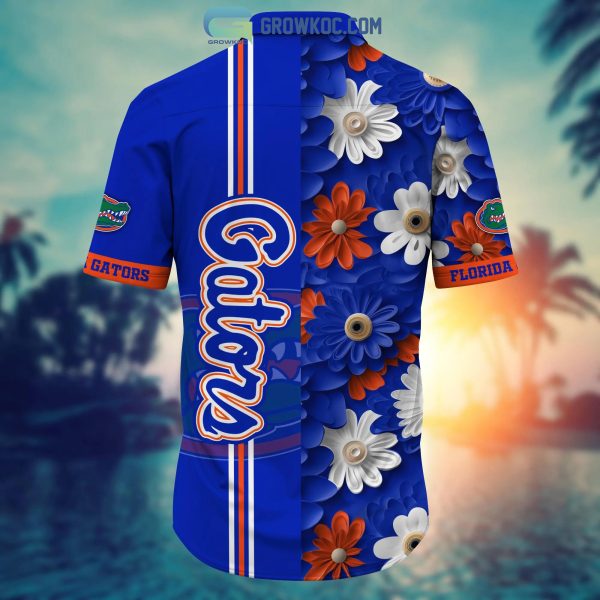 Florida Gators NCAA Flower Hawaiian Shirt