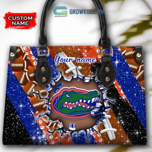 Florida Gators Personalized Diamond Design Women Handbags and Woman Purse Wallet