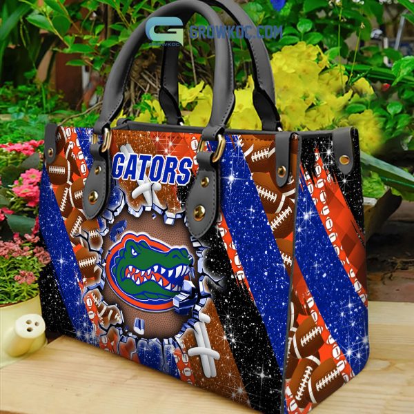 Florida Gators Personalized Diamond Design Women Handbags and Woman Purse Wallet