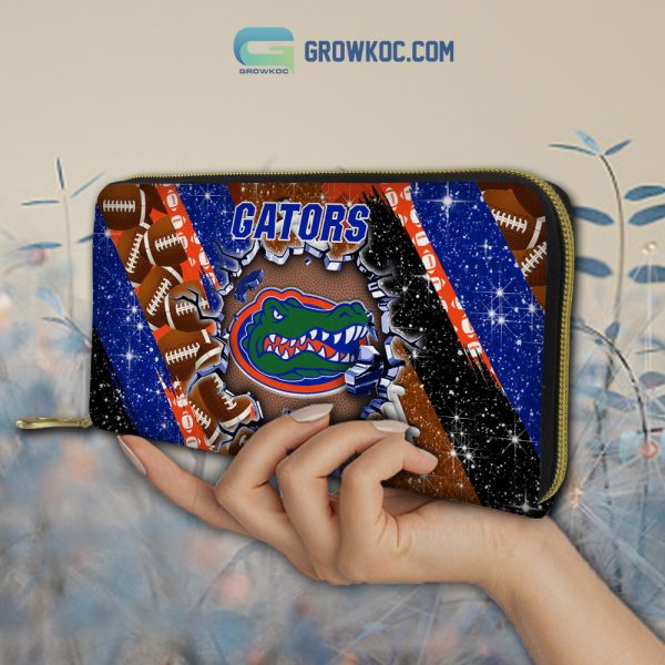 Florida Gators Personalized Diamond Design Women Handbags and Woman Purse Wallet