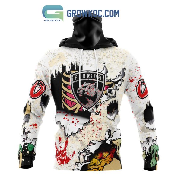 Florida Panthers NHL Special Zombie Style For Halloween Hoodie T Shirt