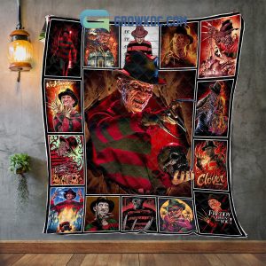 Freddy Krueger Coming Fot Halloween Nightmare Fleece Blanket Quilt