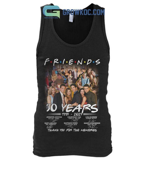 Friends 30 Years 1994 2024 Memories Shirt Hoodie Sweater