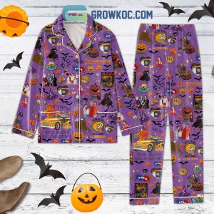 Get In Losers We’re Saving Halloween Town Witch Pumpkin Pajamas Set