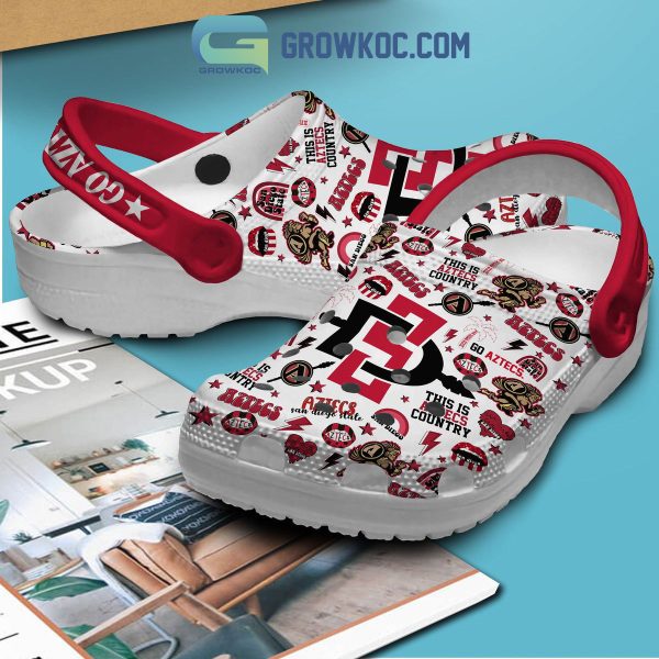 Go Aztecs This Is Aztecs Country Clogs Crocs