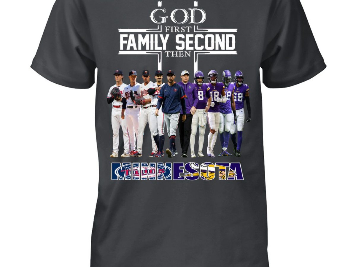 God First Family Second Then Minnesota Twins Baseball Logo 2023