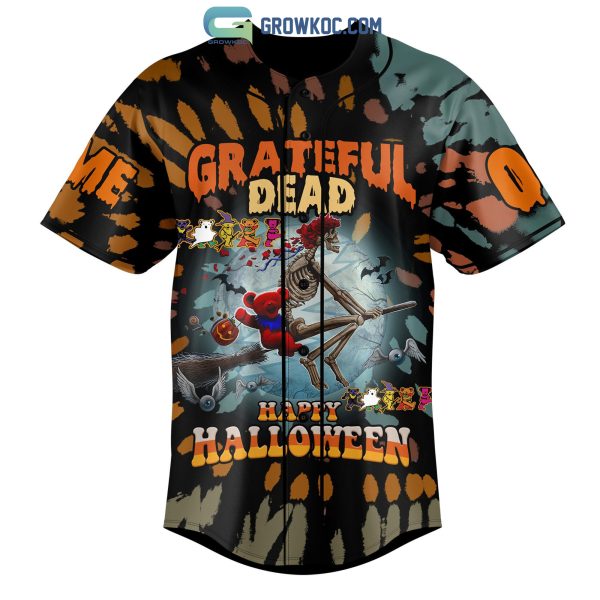 Grateful Dead Happy Halloween One More Night Personalized Baseball Jersey