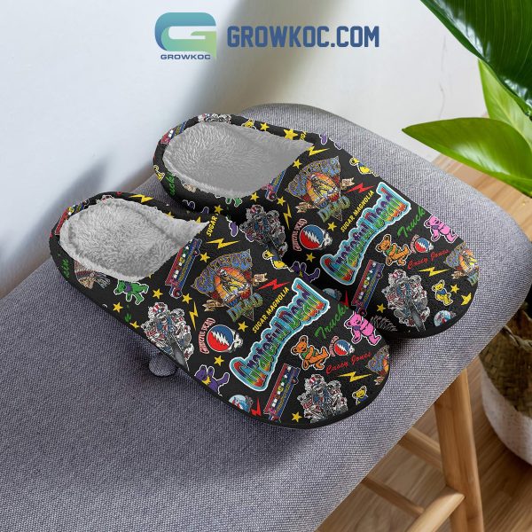 Grateful Dead Sugar Magnolia House Slippers