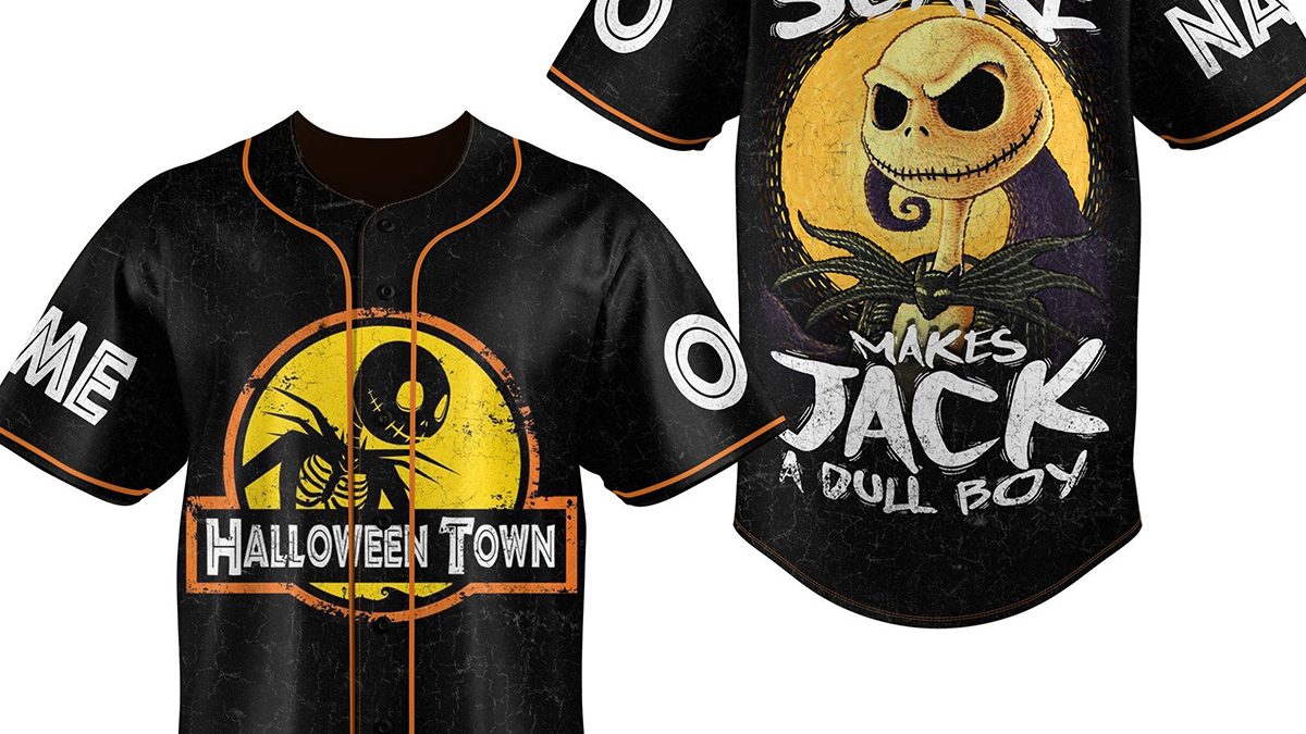 NEW Jack Skellington Halloween Chicago Bears Fan Unisex T-Shirt