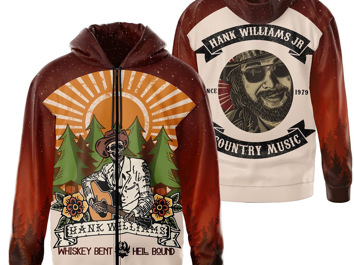 Hank Williams JR Whistkey Bent And Hell Bound Tennessee 1979 Personalized Baseball  Jersey - Growkoc