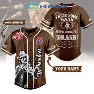 Hank Williams JR We Say Grace And We Say Ma’am Personalized Baseball Jersey
