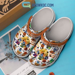 Happy Spooky Halloween Trick Or Treat Stitch Personalized Clogs Crocs